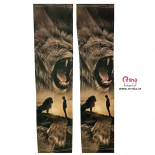 ساق دست بلند طرح دار مردانه/ پسرانه LION