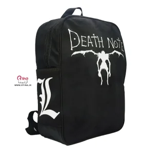 کوله پشتی اسپرت دخترانه و پسرانه طرح DEATH NOTE