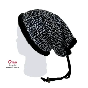 کلاه گردنی اسکارفی چند کاره/ بند دار مدل FENDI