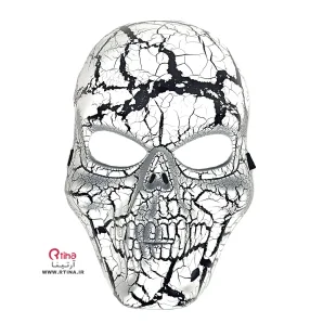 ماسک صورت طرح اسکلت/ جمجمه pvc اورجینال