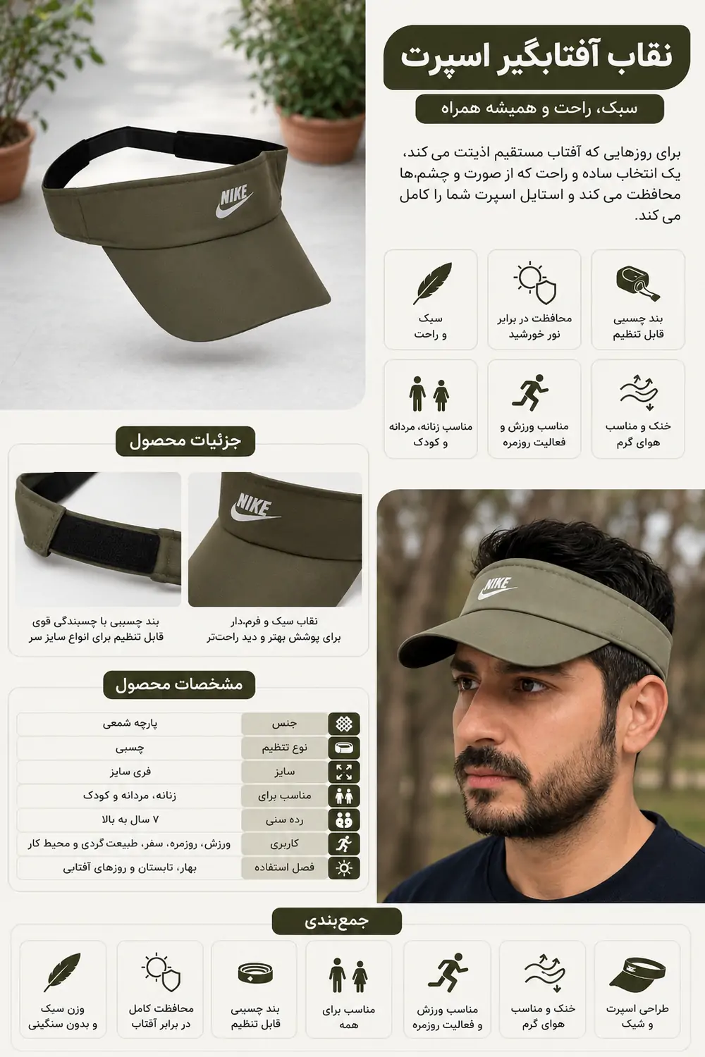 جزئیات کامل نقاب