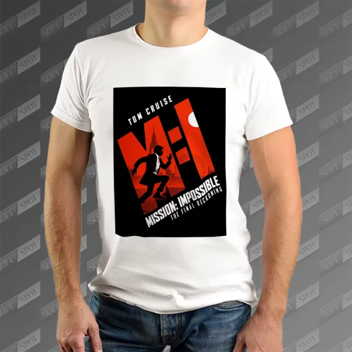 تیشرت مردانه طرح Mission Impossible The Final Reckoning TS-904