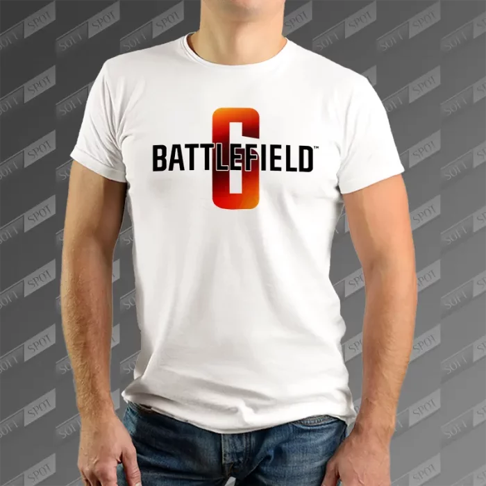 تیشرت مردانه طرح Battlefield 6 Fan Made Logo TS-927