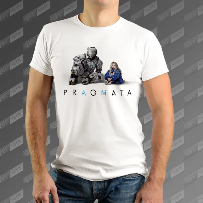 تیشرت مردانه طرح Pragmata TS-953