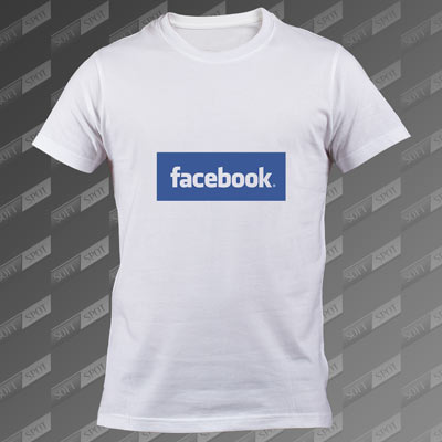 تیشرت مردانه طرح Facebook TS-126