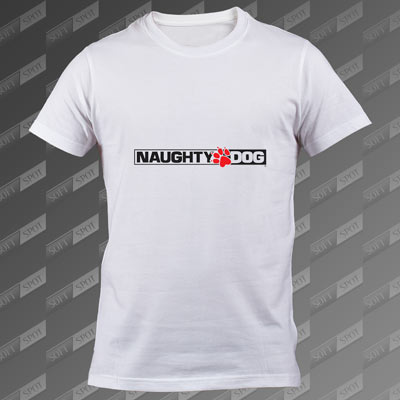 تیشرت مردانه طرح Naughty Dog TS-131