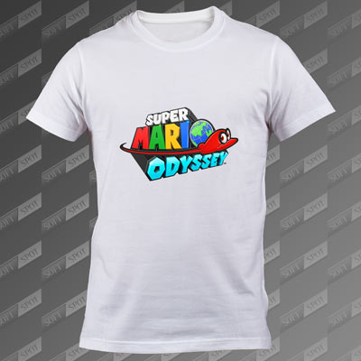 تیشرت مردانه طرح Super Mario Odyssey TS-167