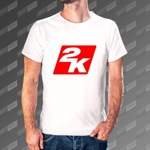 تیشرت مردانه طرح 2K Games TS-133