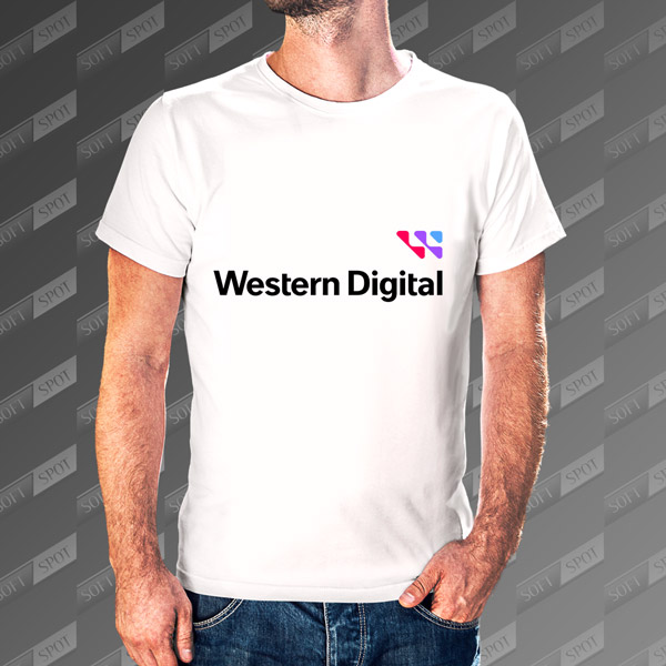 تیشرت مردانه طرح Western Digital TS-118