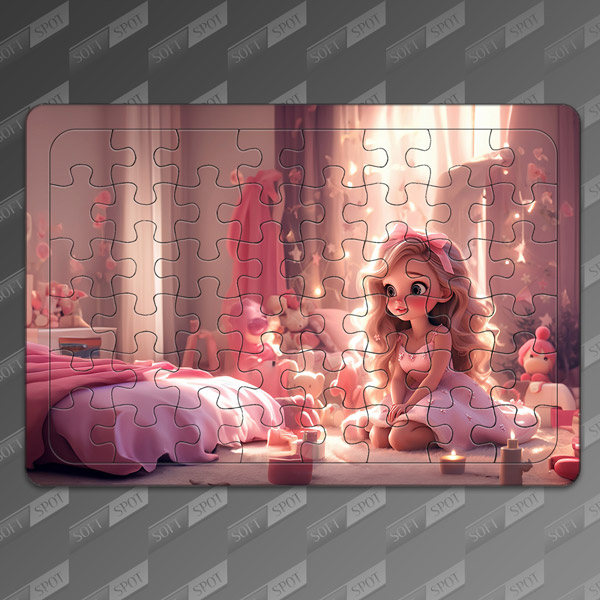 پازل طرح Barbies Morning  PZL-04