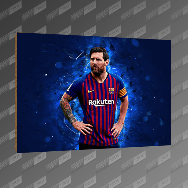 تخته شاسی طرح Lionel Messi MDF-24