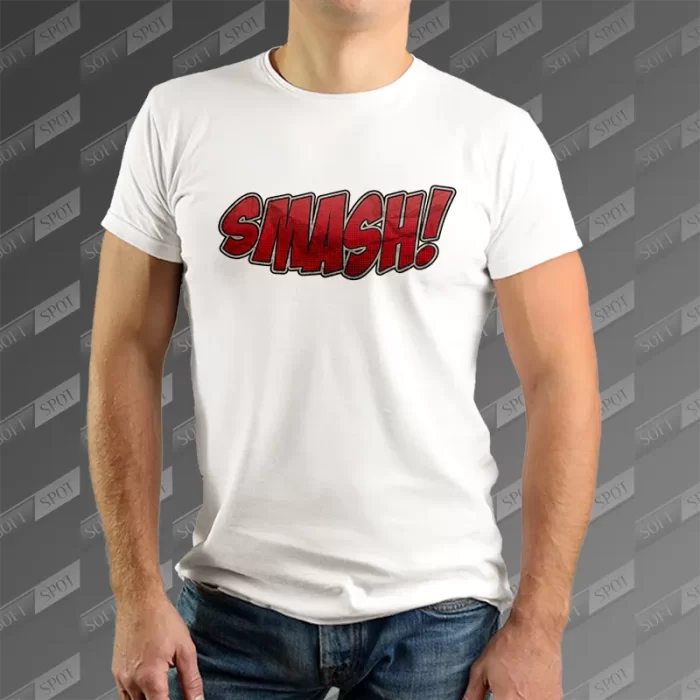 تیشرت مردانه طرح SMASH TS-607