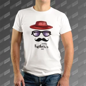 تیشرت مردانه طرح Happy Fathers Day TS-772