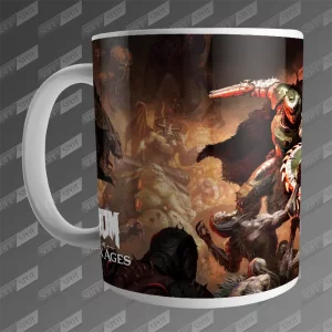 ماگ طرح Doom The Dark Ages Key art MG-605