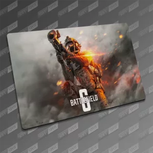 ماوس پد طرح Battlefield 6 Engineer MP-249