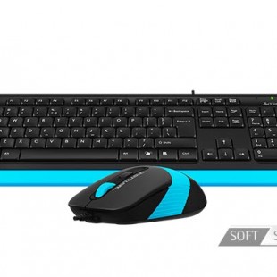 کیبورد و ماوس A4Tech Fstyler Sleek Multimedia Comfort Desktop Set F1010