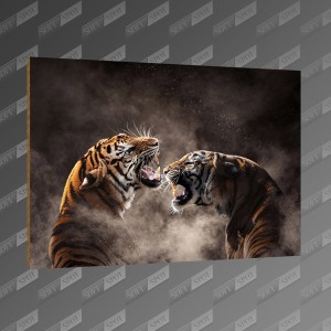 تخته شاسی طرح Tigers Roaring MDF-53