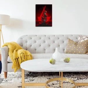 تخته شاسی طرح Assassins Creed Shadows Key Art MDF-90