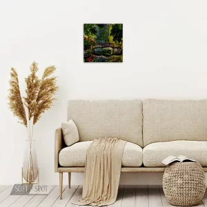 تخته شاسی طرح The Japanese Gardens at the Hatley castle MDF-155