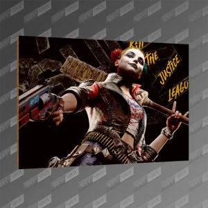 تخته شاسی طرح Suicide Squad Kill the Justice League Harley Quinn MDF-166