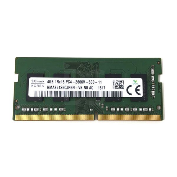رم لپ تاپ DDR4 هاینیکس 4 گیگابایت با فرکانس 2666 مگاهرتز