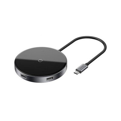 هاب شارژر 4 پورت و وایرلس بیسوس مدل WXJMY-0G