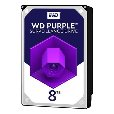 هارد دیسک اینترنال وسترن دیجیتال مدل Purple ظرفیت 8 ترابایت با گارانتی شرکتی