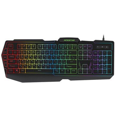 کیبورد سیمی گیمینگ کینگ استار مدل  KB172G