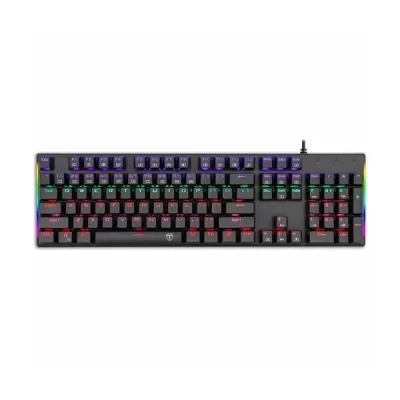 کیبورد مخصوص بازی تی دگر مدل T-Dagger Naxos T-TGK310 blue switch