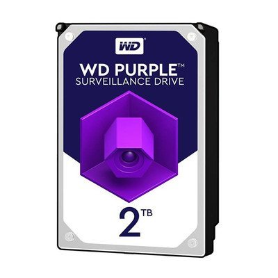 هارد دیسک اینترنال وسترن دیجیتال *نو* مدل Purple ظرفیت 2 ترابایت با گارانتی رایکا