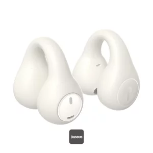 هندزفری بلوتوثی بیسوس مدل AirGo AS01 Open-Ear Stellar White