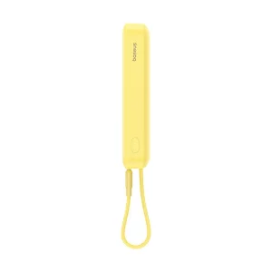 پاوربانک بیسوس مدل Magnetic Mini Wireless Fast Charge Type-C Edition Lemon Yellow ظرفیت 10000 میلی آمپر ساعت