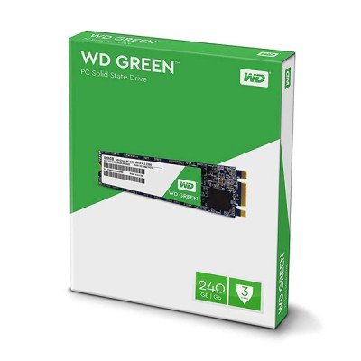 حافظه SSD اینترنال وسترن دیجیتال مدل GREEN M.2 ظرفیت 240GB