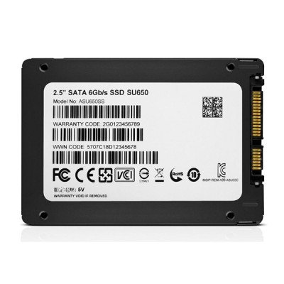 حافظه SSD ای دیتا مدل SU650 ظرفیت 120GB