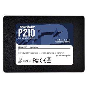 حافظه SSD اینترنال 128 گیگابایت پاتریوت مدل P210 SATA 2.5 Inch