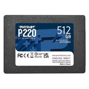 حافظه SSD اینترنال 512 گیگابایت پاتریوت مدل SATA P220