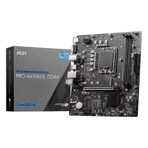 مادربرد ام اس آی مدل PRO H610M-E D5 (فروش فقط با سیستم کامل)