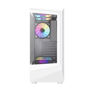 کیس کامپیوتر گیم مکس مدل Vista COC White