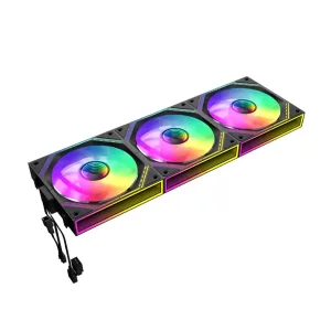 فن کیس گیم مکس مدل FN12A S3I Black