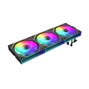 فن کیس گیم مکس مدل FN12A S3I Black