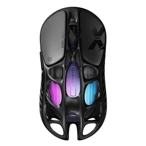 موس مخصوص بازی گراوا استار مدل GravaStar Mercury X Pro 8KHz Galaxy Black