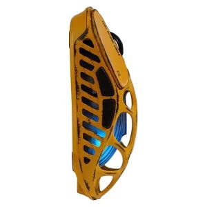 موس مخصوص بازی گراوا استار مدل GravaStar Mercury X Pro 8KHz Battle-Worn Yellow