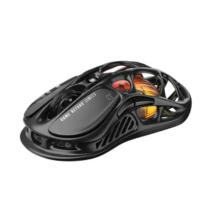 موس مخصوص بازی گراوا استار مدل GravaStar Mercury M2 Stealth Black