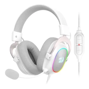 هدست مخصوص بازی ردراگون مدل ZEUS-X H510 White RGB