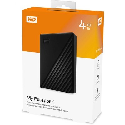 هارد اکسترنال وسترن دیجیتال مدل My Passport WDBYFT0040B 4TB