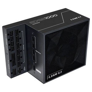 پاور 1000 وات لیان لی مدل EDGE GOLD 1000 UK Black Full Modular به همراه هاب