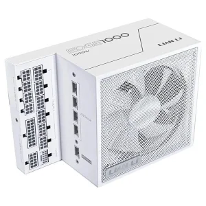 پاور 1000 وات لیان لی مدل EDGE GOLD 1000 UK White Full Modular به همراه هاب