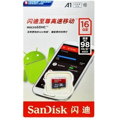 حافظه مموری 16 گیگ SanDisk مدل Ultra A1