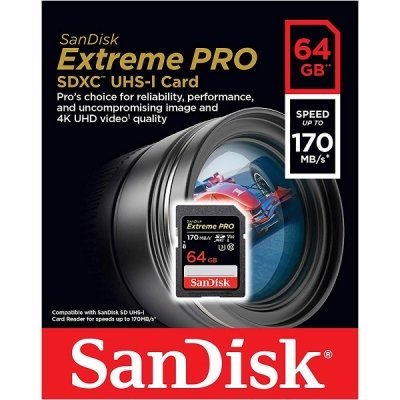 حافظه مموری 64 گیگ SanDisk مدل Extreme PRO