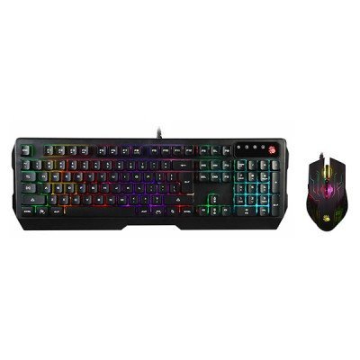 کیبورد و موس باسیم مخصوص بازی ای فورتک مدل Bloody Q1300